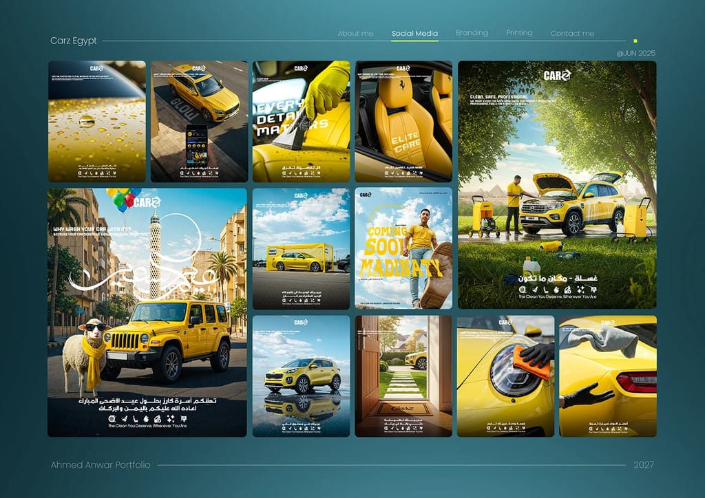 Cars Egypt — Yellow Season — Campanha Sazonal